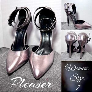 Silver Heels Pleaser Women’s Size 7